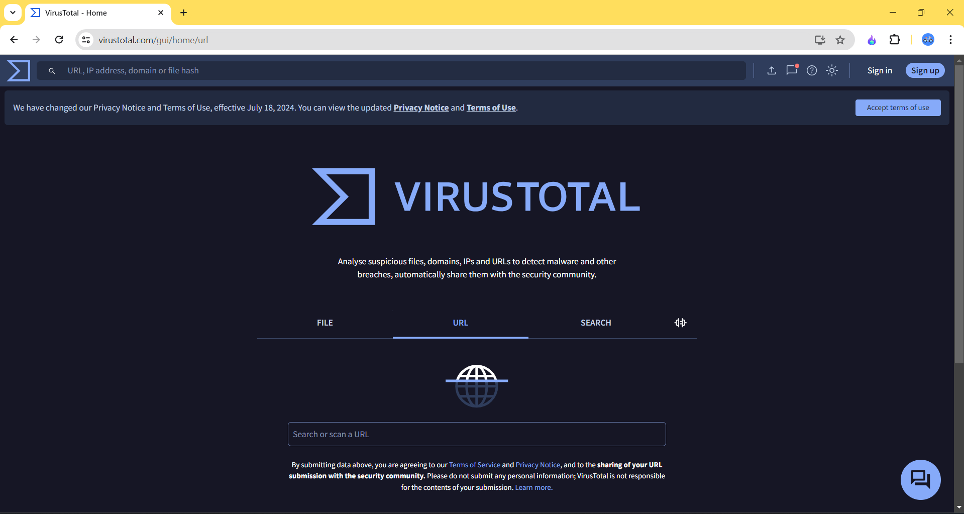 Virustotal - Tool